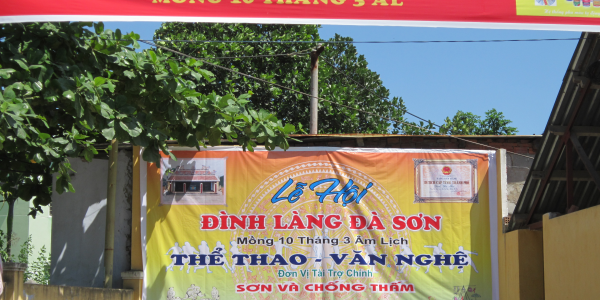 Hội đình làng Đà Sơn tháng 3-2013 ÂL